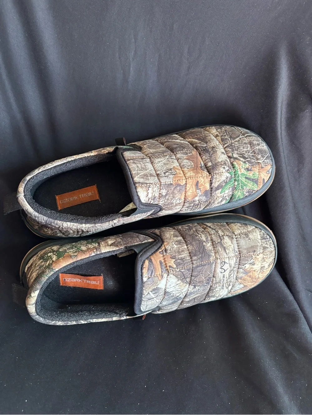 Ozark Trail Quilted Camo Slip-Ons